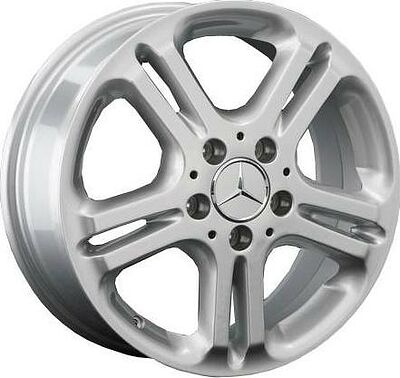 Replica MB37 6.5x16 5x112 ET 54 Dia 66.6 silver