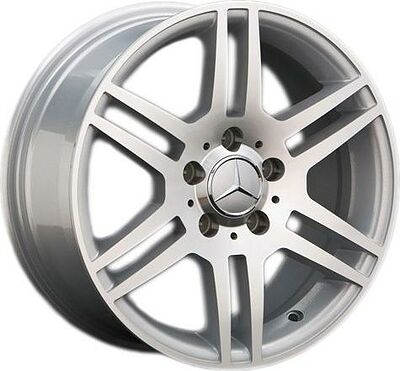 Replica MB66 7x16 5x112 ET 43 Dia 66.69 silver