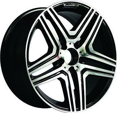 Replica ME555 8x17 5x112 ET 35 Dia 66.6 BMF