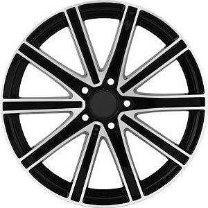 Replica ME73 8.5x18 5x112 ET 43 Dia 66.6 BFP