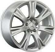 Replica MR126 7.5x17 5x112 ET 52.5 Dia 66.69 silver