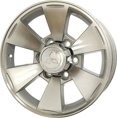 Replica MI22 7x16 6x139.7 ET 10 Dia 107.5 silver