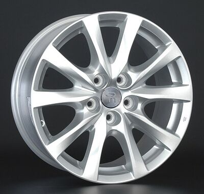 Replica NS182 7.5x17 5x114.3 ET 50 Dia 66.1 silver