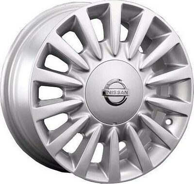 Replica NS8 6.5x15 5x114.3 ET 45 Dia 66.1 silver
