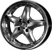 Replica H303 7x16 4x100 ET 40 Dia 60.1 silver