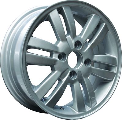 Replica RE511 5.5x14 4x100 ET 43 Dia 60.1 Silver
