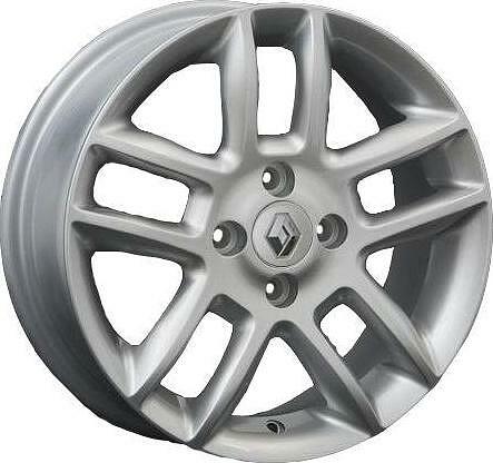 Replica RN23 6x15 4x100 ET 43 Dia 60.1 silver
