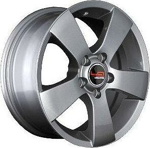 Replica SK6 6x15 5x100 ET 43 Dia 57.1 silver