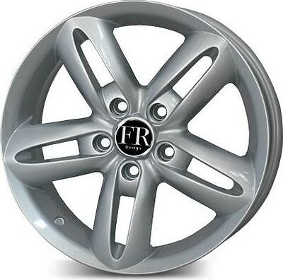 Replica FR5037 6.5x16 5x112 ET 39.5 Dia 66.6 silver