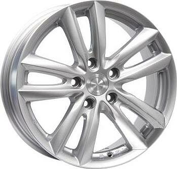 Replica SY12 6.5x16 5x112 ET 39 Dia 66.6 silver