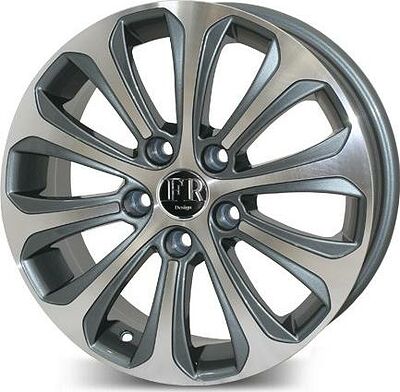 Replica FR5004 7x17 5x114.3 ET 45 Dia 60.1 M/GRA