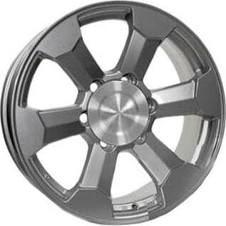 Toyota TO69 7.5x18 6x139.7 ET 25 Dia 106.2 silver