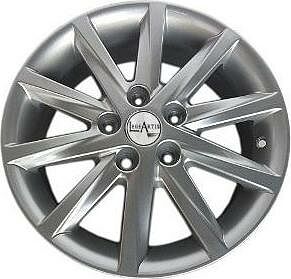 Replica TY132 6.5x16 5x114.3 ET 45 Dia 60.1 silver