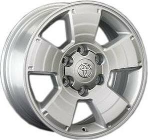 Replica TY15 7.5x17 6x139.7 ET 30 Dia 106.1 silver