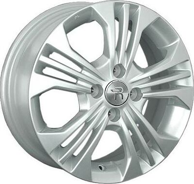 Replica TY195 5.5x15 4x100 ET 45 Dia 54.1 silver