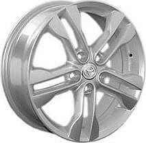 Replica TY206 6.5x16 5x114.3 ET 45 Dia 60.1 silver