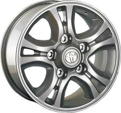 Replica TY4 P8030 8x17 5x150 ET 60 Dia 110.5 silver