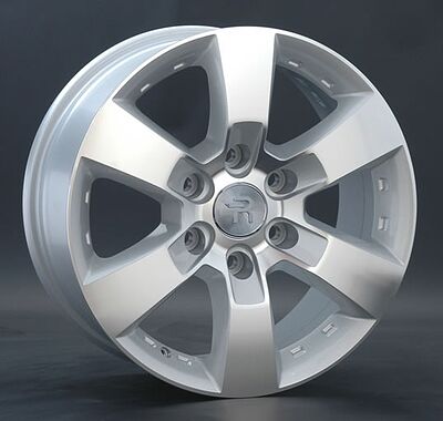 Replica TY83 7.5x17 6x139.7 ET 25 Dia 106.1 silver