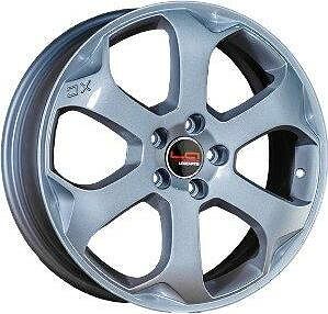 Replica V10 7x17 5x108 ET 55 Dia 63 silver