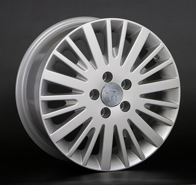 Replica V4 7x16 5x108 ET 49 Dia 65.1 silver