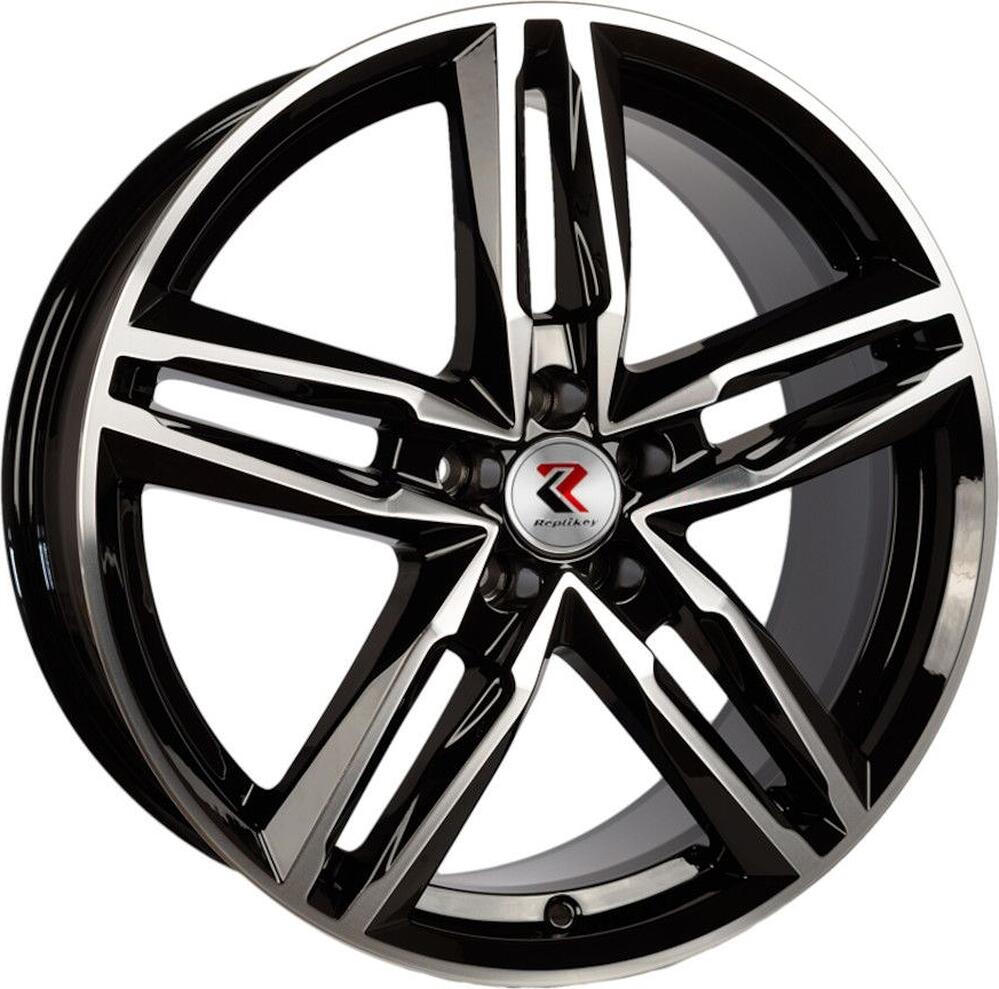 RepliKey B140 7.5x18 5x114.3 ET 45 Dia 67.1 BK/FP