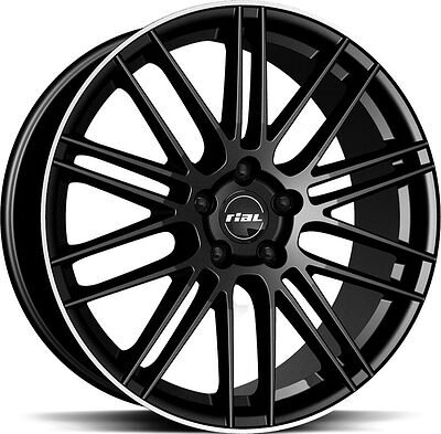 Rial Kibo 7.5x17 5x108 ET 47 Dia 70.1 Diamond Black