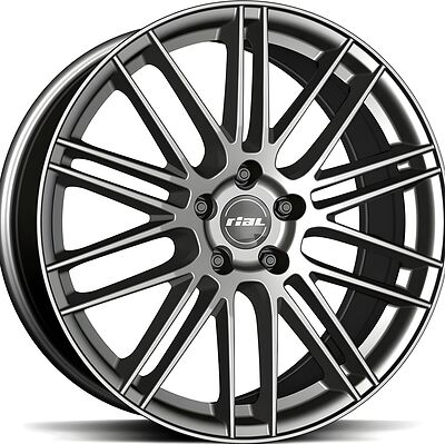 Rial KiboX 9x20 5x108 ET 33 Dia 63.4 Metal Grey