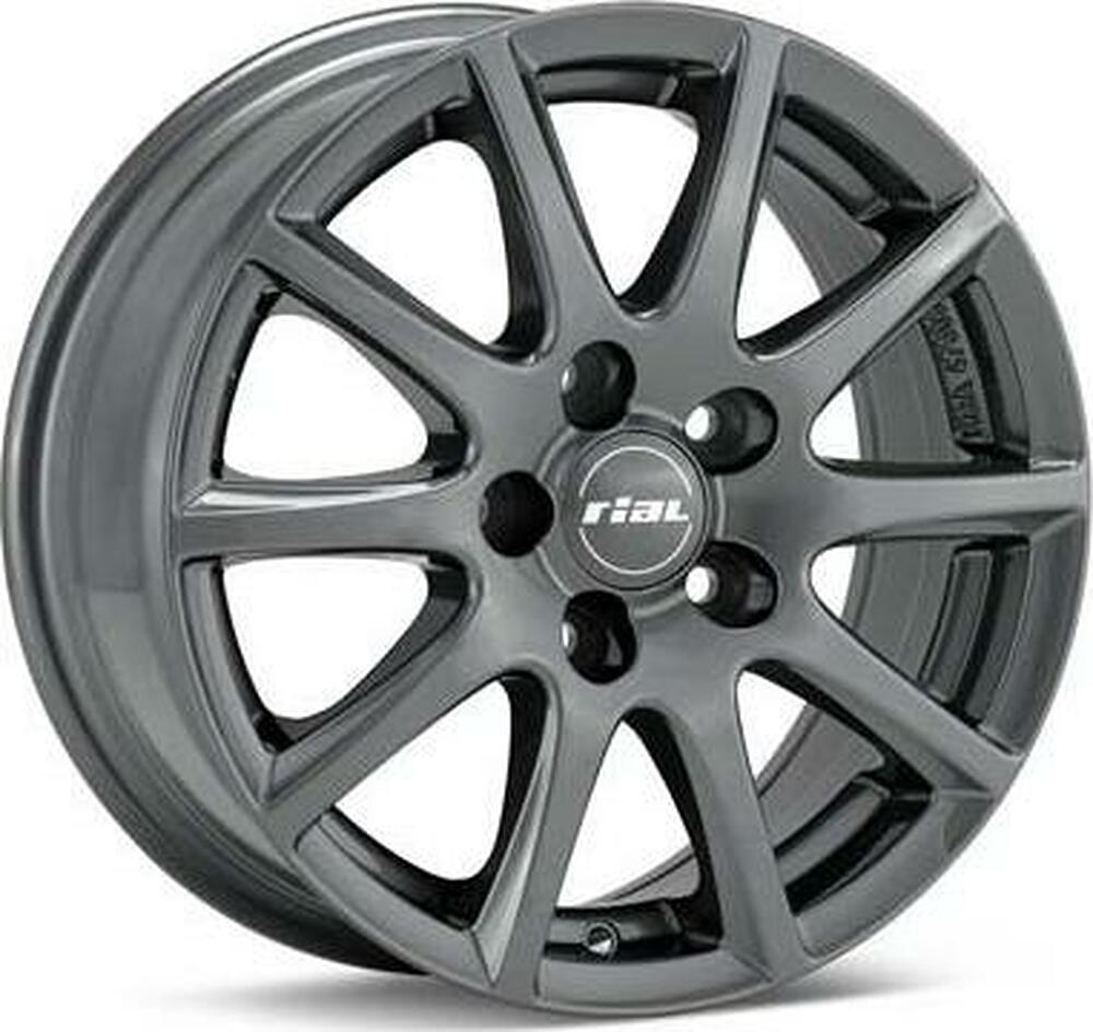 Rial Milano 7x17 5x115 ET 40 Dia 70.2 titanium