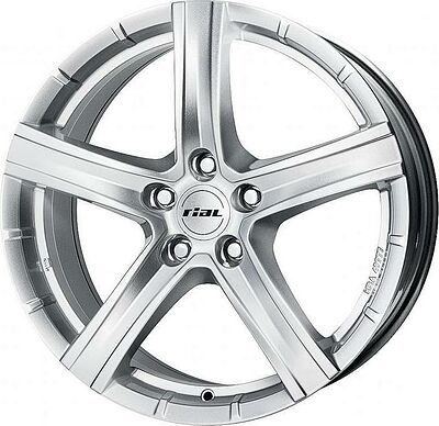 Rial Quinto 7x16 5x100 ET 38 Dia 57 Polar Silver