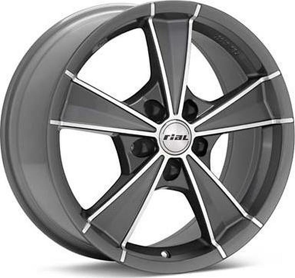 Rial Roma 8.5x18 5x115 ET 40 Dia 70.2 graphite