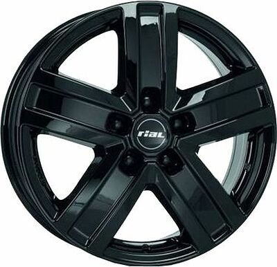 Rial Transporter 5 7x17 5x120 ET 55 Dia 65 Diamond Black