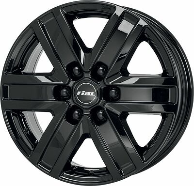 Rial Transporter 6 7x17 6x139.7 ET 57 Dia 92.3 Diamond Black