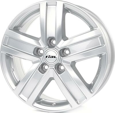 Rial Transporter 6.5x16 5x114.3 ET 48 Dia 66.1 polar silver