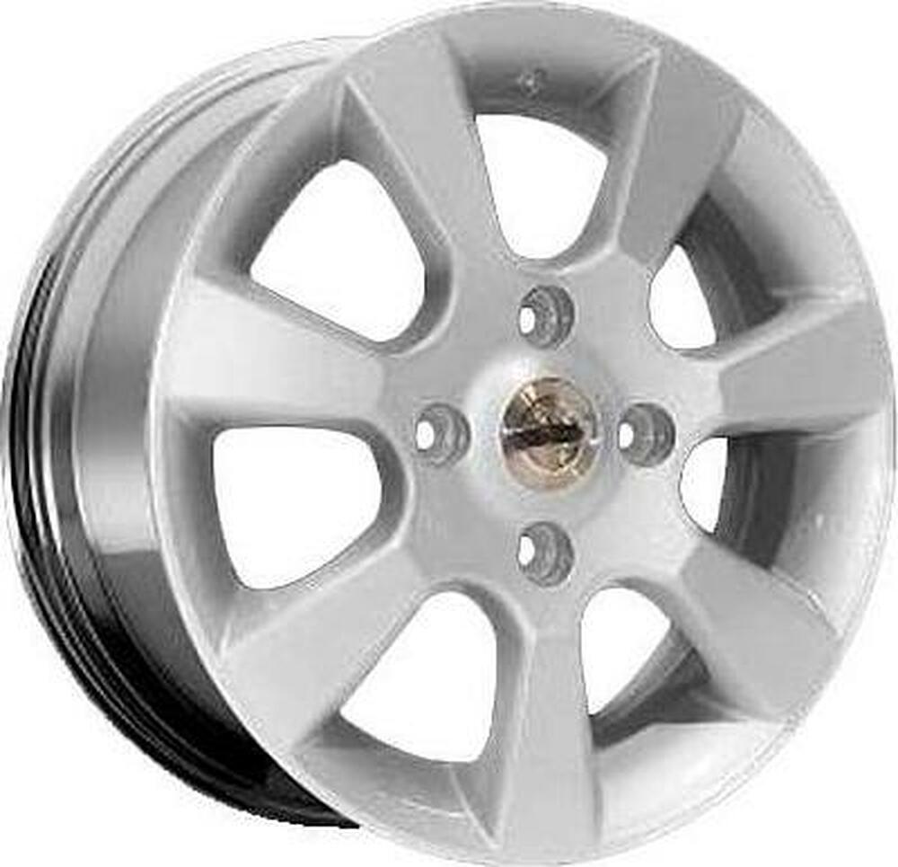 Roner RN1908 5.5x15 4x114.3 ET 40 Dia 66.1 silver