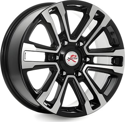 RST R107 7.5x17 6x139.7 ET 25 Dia 106.1 BK/FP