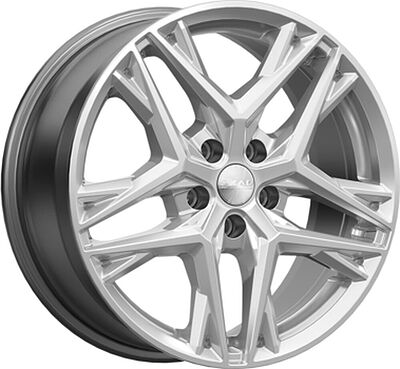 Скад Челси 8x18 5x114.3 ET 4 Dia 66.6 черный матовый