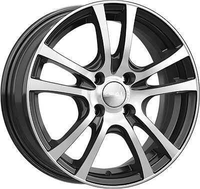 Скад Дели 6x15 4x100 ET 50 Dia 60.1 алмаз