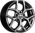 Скад KL-368 Duster 6.5x16 5x114.3 ET 50 Dia 66.1 графит