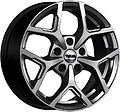 Скад KL-368 Focus 6.5x16 5x108 ET 50 Dia 63.35 графит