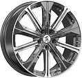 Скад КР013 Audi Q5 7x19 5x112 ET 34 Dia 66.6 Diamond Gloss Graphite
