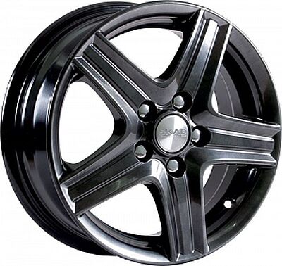 Скад Магнум 5.5x14 4x100 ET 49 Dia 56.6 черный матовый