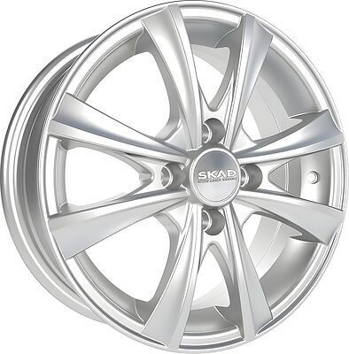 Скад Мальта 6x15 4x100 ET 48 Dia 54.1 черный бархат