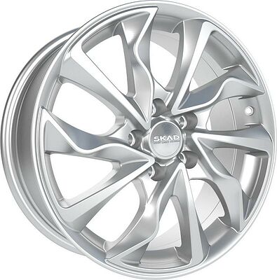 Скад Марсель 7x17 5x108 ET 45 Dia 63.35 черный матовый