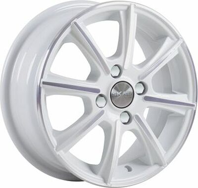 Скад Монако 5.5x14 4x100 ET 49 Dia 56.6 алмаз-белый