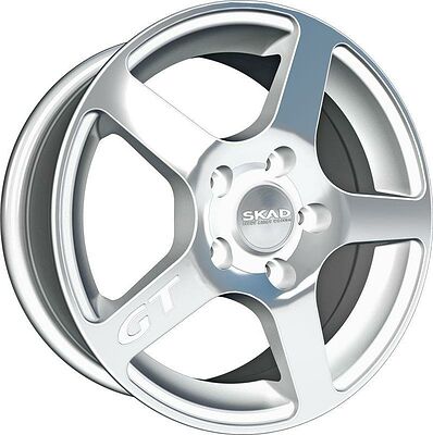 Скад Омега 5.5x13 4x100 ET 30 Dia 67.1 алмаз-белый