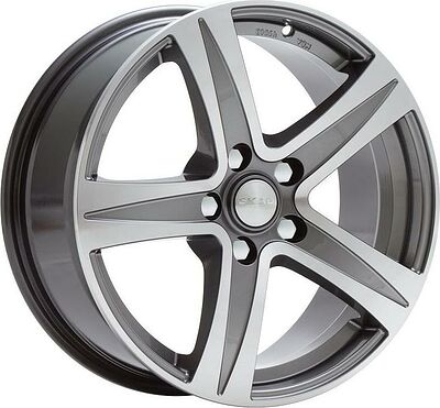 Скад Сакура 7.5x17 5x120 ET 35 Dia 72.6 алмаз-грей
