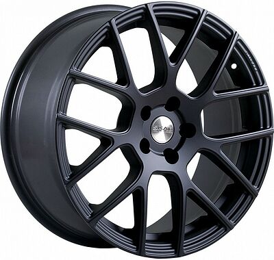 Скад Stiletto 8x18 5x114.3 ET 40 Dia 67.1 черный матовый