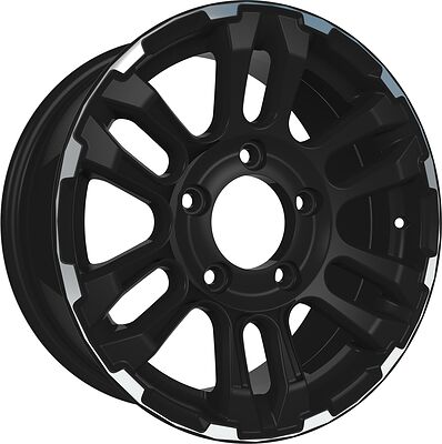 Скад Тайга 7x16 5x139.7 ET 40 Dia 98.5 черный матовый