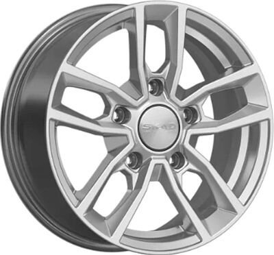 Скад Вайсхорн 6.5x16 5x139.7 ET 40 Dia 98 сильвер
