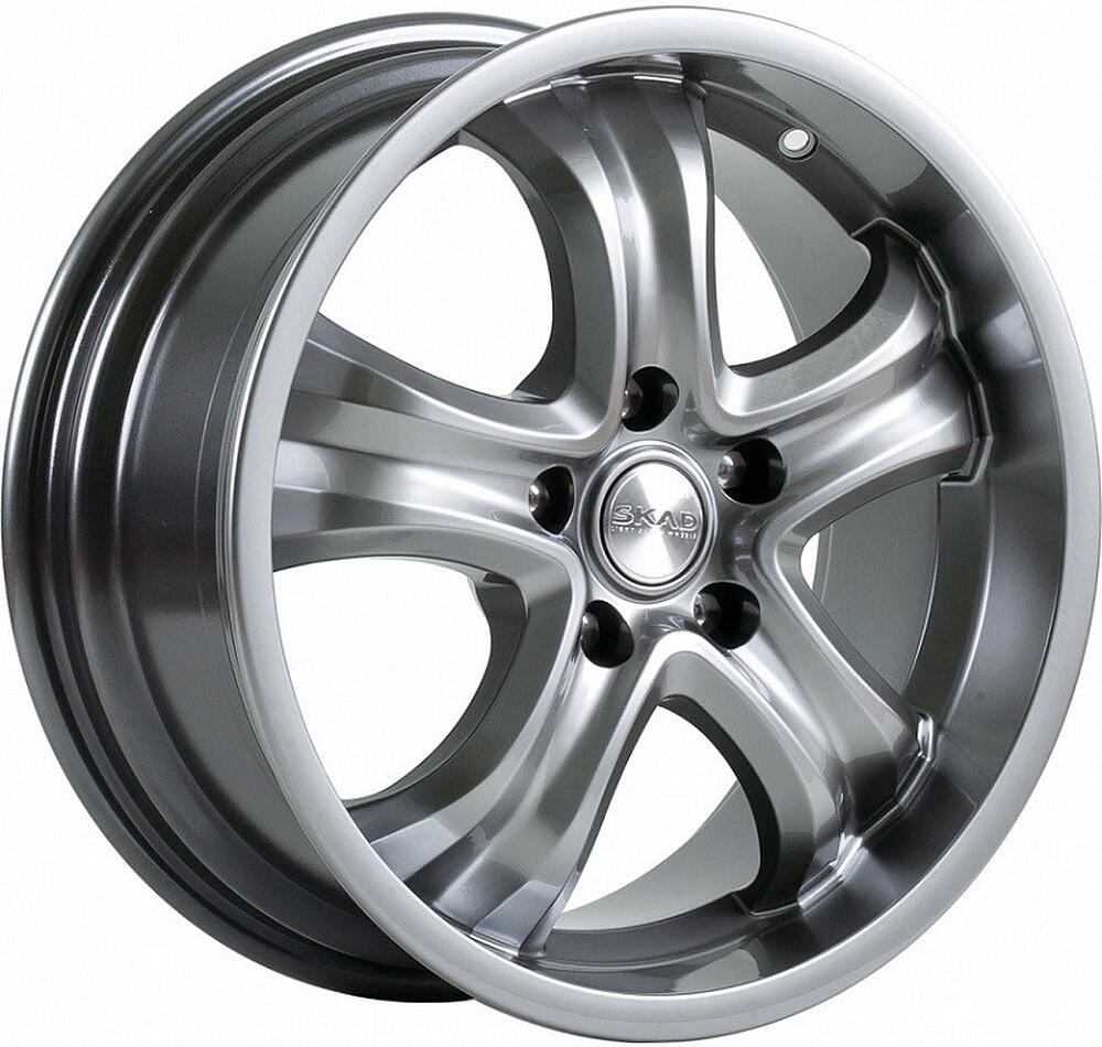 Скад Вольф 7.5x17 5x115 ET 40 Dia 70.2 грей